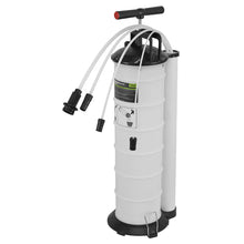 Load image into Gallery viewer, Sealey Vacuum Oil &amp; Fluid Extractor Manual 6.5L - 4, 6 and 8mm Suction Probes
