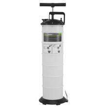 Load image into Gallery viewer, Sealey Vacuum Oil &amp; Fluid Extractor Manual 6.5L - 4, 6 and 8mm Suction Probes
