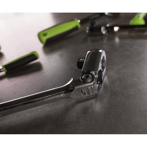 Sealey Ratchet Wrench 1/2" Sq Drive - Extra-Long Flexi-Head Flip Reverse (Siegen)