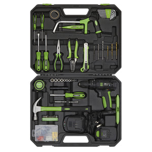 Sealey Tool Kit, Cordless Drill 101pc (Siegen)