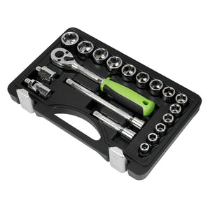 Sealey Socket Set 19pc 3/8" Drive Metric (Siegen)