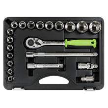 Load image into Gallery viewer, Sealey Socket Set 21pc 1/2&quot; Drive Metric (Siegen)

