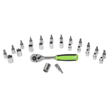 Load image into Gallery viewer, Sealey Socket &amp; Socket Bit Set 27pc 1/4&quot; Drive WallDrive Metric (Siegen)
