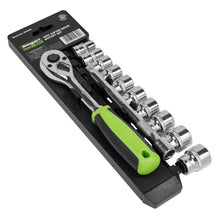 Load image into Gallery viewer, Sealey Socket Set 12pc 3/8&quot; Drive WallDrive Metric (Siegen)
