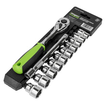 Load image into Gallery viewer, Sealey Socket Set 12pc 3/8&quot; Drive WallDrive Metric (Siegen)
