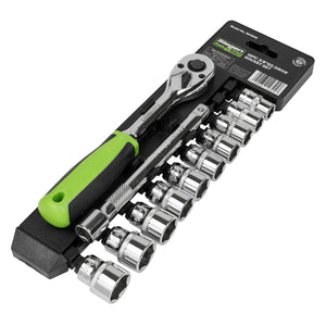 Sealey Socket Set 12pc 3/8" Drive WallDrive Metric (Siegen)