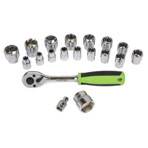 Sealey Socket Set 19pc 3/8" Drive 6pt WallDrive Metric (Siegen)