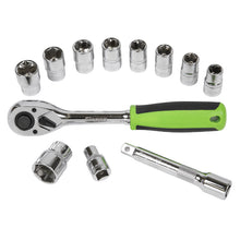 Load image into Gallery viewer, Sealey Socket Set 12pc 1/2&quot; Sq Drive WallDrive Metric (Siegen)
