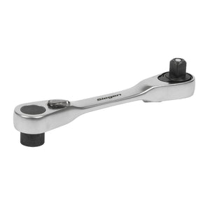 Sealey Micro Ratchet Bit Driver/Wrench 1/4" Hex x 1/4" Sq Drive