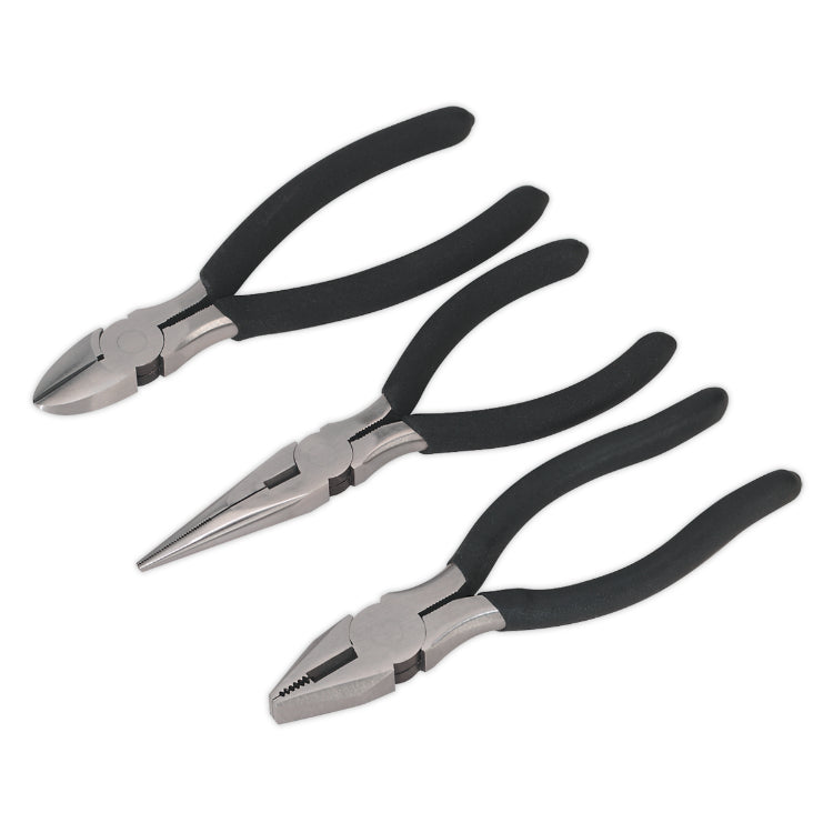 Sealey Pliers Set 3pc (Siegen)