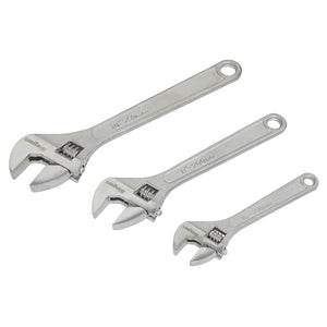 Sealey Adjustable Wrench Set 3pc 150, 200 & 250mm (Siegen)
