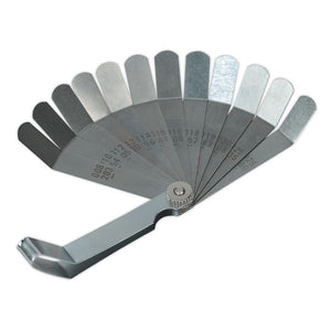 Sealey Feeler Gauge 12 Blade Offset - Dual Marked