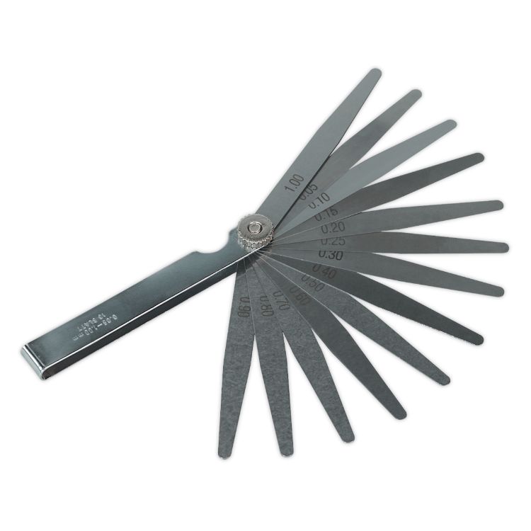 Sealey Feeler Gauge 13 Blade - Metric