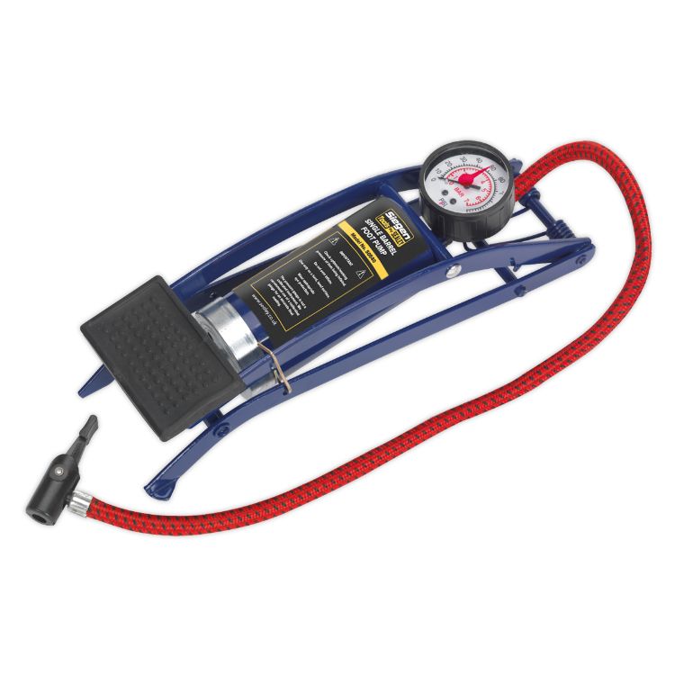 Sealey Foot Pump Single Barrel (S0540)