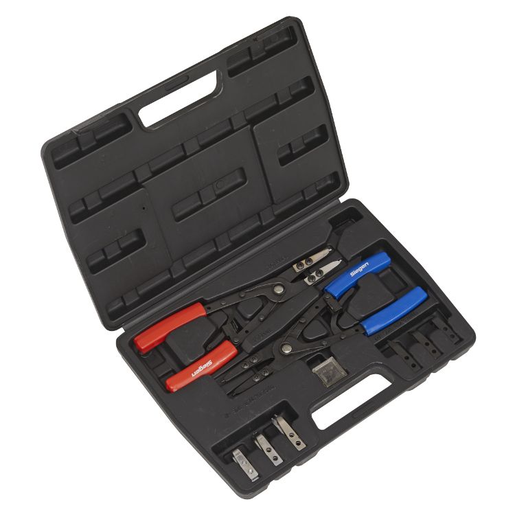 Sealey Circlip Pliers Set Internal/External 265mm (Siegen)