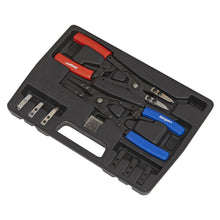 Load image into Gallery viewer, Sealey Circlip Pliers Set Internal/External 265mm (Siegen)
