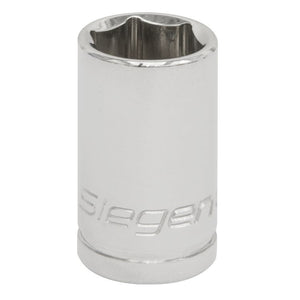 Sealey WallDrive Socket 12mm 3/8" Drive - (Siegen) - 6pt