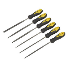 Load image into Gallery viewer, Sealey Needle File Set 6pc 100mm (4")
