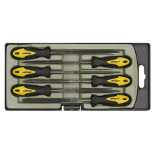 Load image into Gallery viewer, Sealey Needle File Set 6pc 100mm (4")
