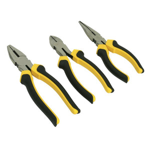 Sealey Comfort Grip Pliers Set 3pc (Siegen)