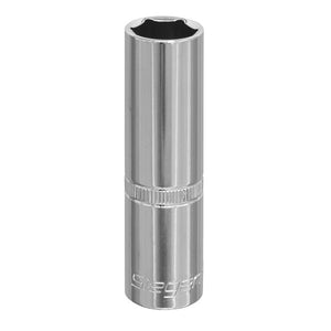 Sealey WallDrive Socket 16mm 1/2" Sq Drive - Deep (Siegen) - 6pt