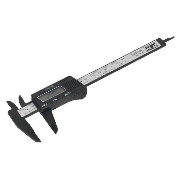 Sealey Digital Electronic Vernier Caliper 0-150mm (0-6