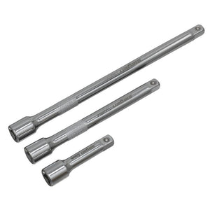 Sealey Extension Bar Set 3pc 1/4" Drive (Siegen)