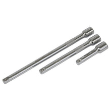 Load image into Gallery viewer, Sealey Extension Bar Set 3pc 1/4&quot; Drive (Siegen)
