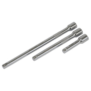 Sealey Extension Bar Set 3pc 1/4" Drive (Siegen)