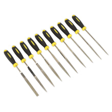 Load image into Gallery viewer, Sealey Diamond Needle File Set 10pc 100mm (4")
