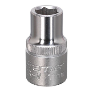Sealey WallDrive Socket 11mm 1/2" Drive - (Premier) - 6pt
