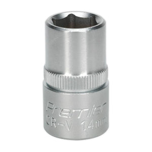 Sealey WallDrive Socket 14mm 1/2" Sq Drive - (Premier) - 6pt