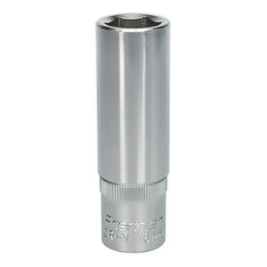 Sealey WallDrive Socket 16mm 1/2" Sq Drive - Deep (Premier) - 6pt
