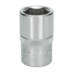 Sealey WallDrive Socket 16mm 1/2" Drive - (Premier) - 6pt