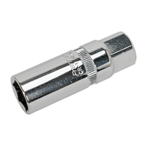 Sealey Spark Plug Socket 16mm 1/2" Drive (Premier)