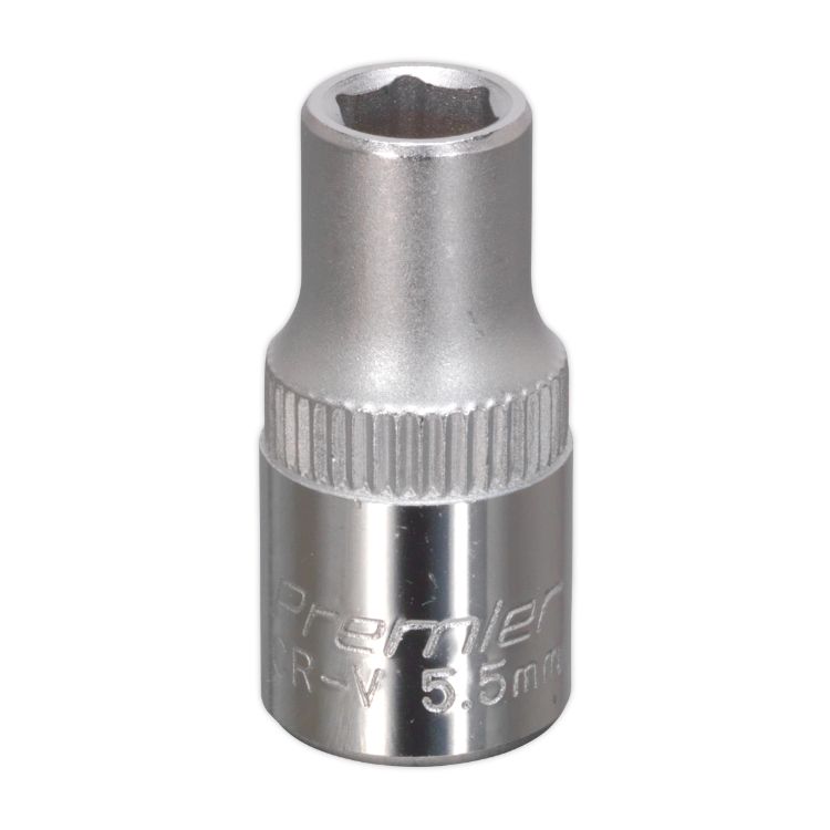 Sealey WallDrive Socket 5.5mm 1/4