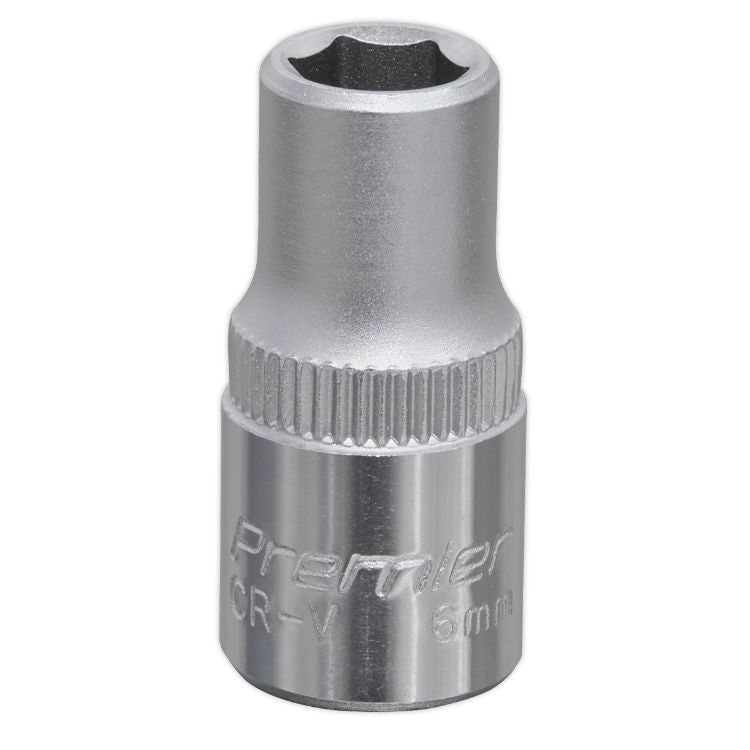Sealey WallDrive Socket 6mm 1/4