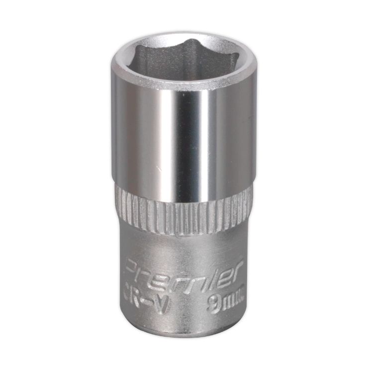 Sealey WallDrive Socket 9mm 1/4