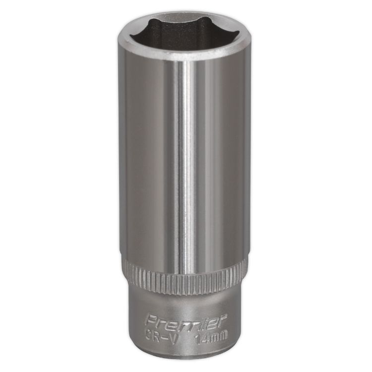 Sealey WallDrive Socket 14mm 1/4