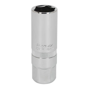 Sealey Spark Plug Socket 16mm 3/8" Drive (Premier)
