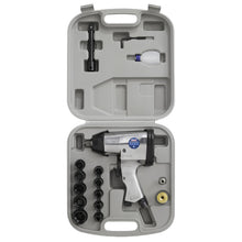 Load image into Gallery viewer, Sealey Air Impact Wrench Kit, Sockets 1/2&quot; Drive
