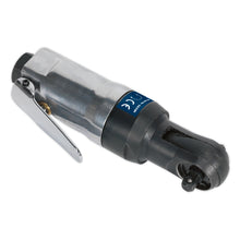 Load image into Gallery viewer, Sealey Air Ratchet Wrench 1/4" Drive Super Stubby
