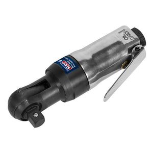 Sealey Air Ratchet Wrench 3/8" Drive Super Stubby