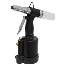Load image into Gallery viewer, Sealey Air Riveter 1/4" Steel Aluminium &amp; Stainless Steel Rivets (SA314)
