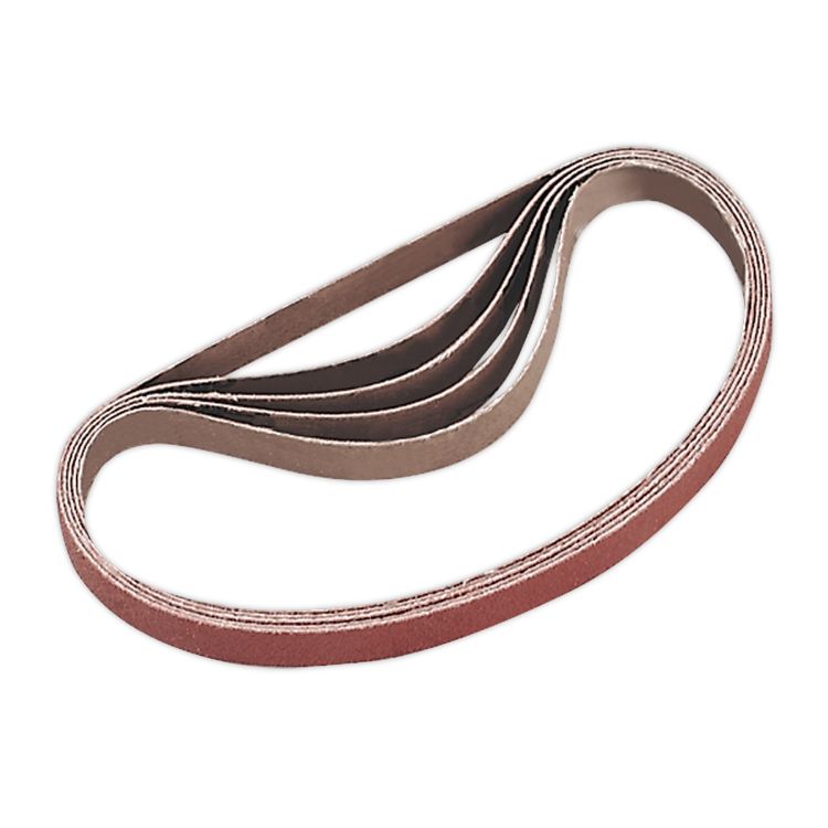 Sealey Sanding Belt 10 x 330mm 100Grit - Pack of 5