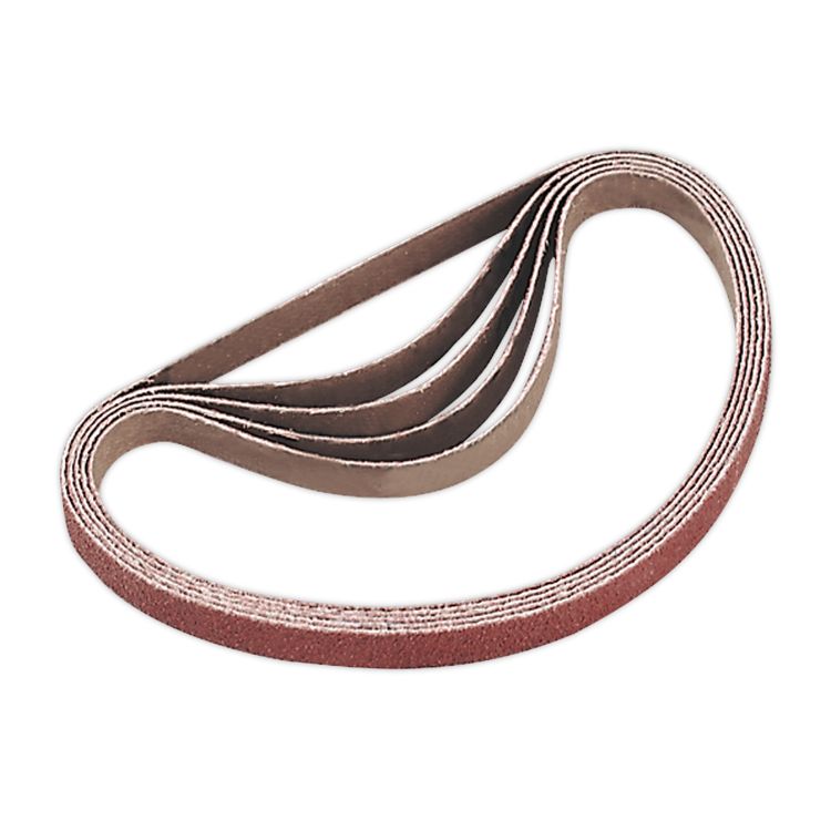 Sealey Sanding Belt 10 x 330mm 60Grit - Pack of 5