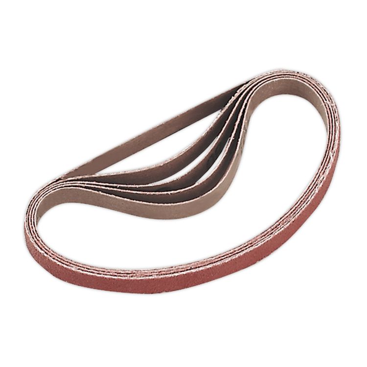 Sealey Sanding Belt 10 x 330mm 80Grit - Pack of 5
