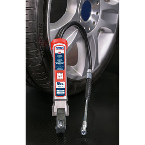 Sealey Professional Tyre Inflator, Twin Push-On Connector