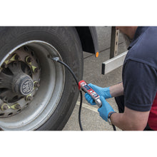 Load image into Gallery viewer, Sealey Professional Tyre Inflator, 2.5M Hose &amp; Clip-On Connector
