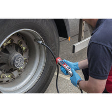 Load image into Gallery viewer, Sealey Professional Tyre Inflator, 2.5M Hose &amp; Clip-On Connector
